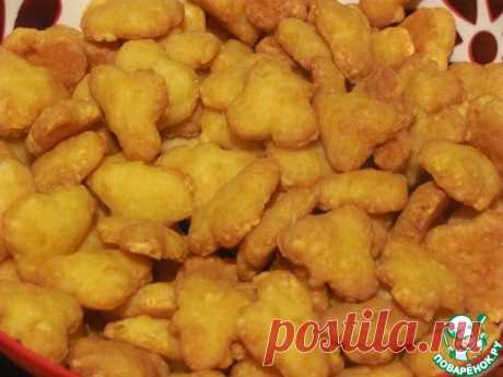 Сырные крекеры Кулинарный рецепт