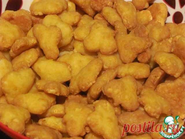 Сырные крекеры Кулинарный рецепт