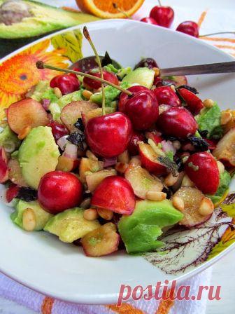 Постигая искусство кулинарии... : Сальса из черешни и авокадо
