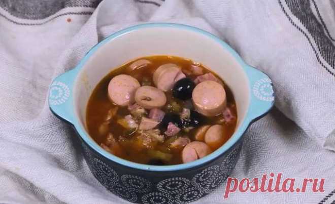 Суп солянка классическая - Вкусные Идеи