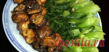 Пак-чой с грибами – Вся Соль - кулинарный блог Ольги Баклановой