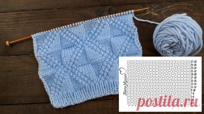 Подборка для любителей вязать спицами: 30 универсальных узоров для Ваших изделий | Факультет рукоделия | Дзен