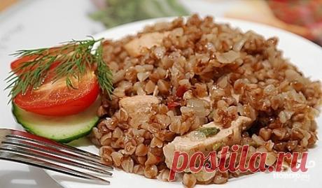 Гречка с мясом в мультиварке / Простые рецепты