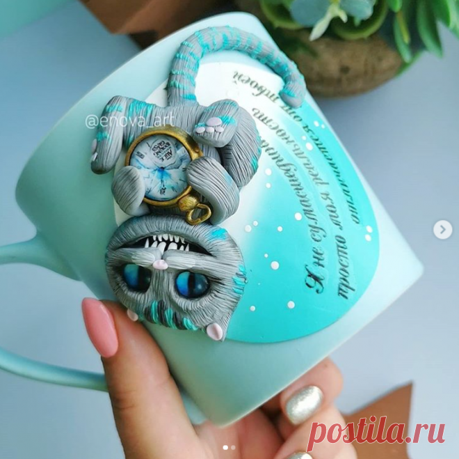 Мк по лепке Котика с надписью [decorland_mk] | Складчина | Клуб Складчик