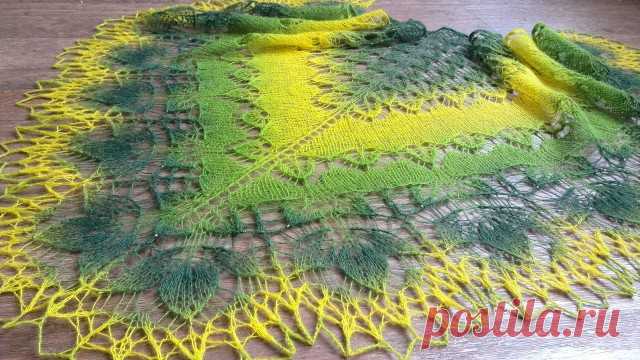 Майская шаль / May Shawl, дизайнер dortik