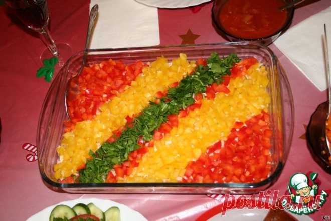 Салат "Балканский" - вкусный, интересный... а главное - красивый.