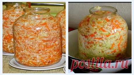 Рецепт вкусной квашеной капусты