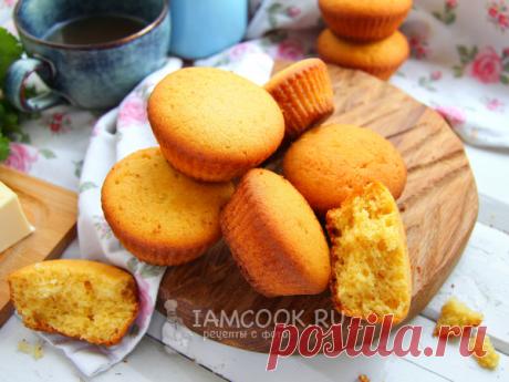 Маффины из кукурузной муки — рецепт с фото Рассыпчатые безглютеновые кексы из кукурузной муки с характерным вкусом и ярким цветом, отлично подойдут тем, кто не употребляет пшеницу.