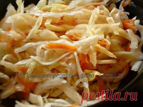Маринованная капуста (суточная).
