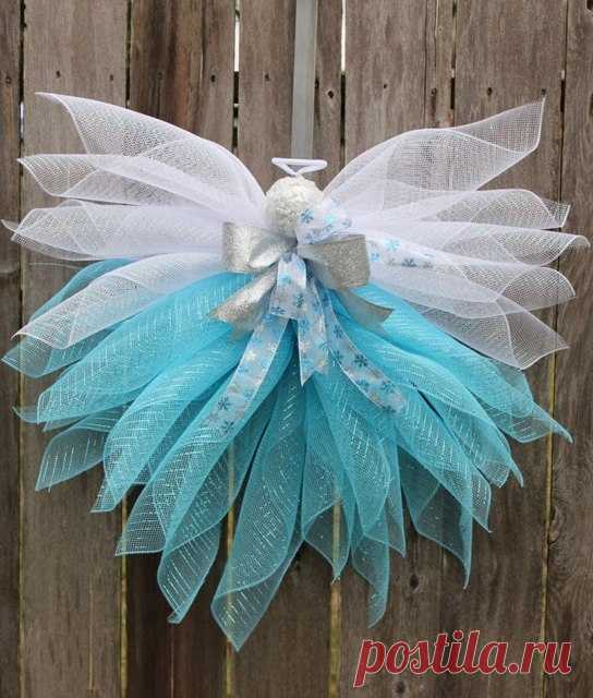 Рождественские ангелочки. Идеи.
