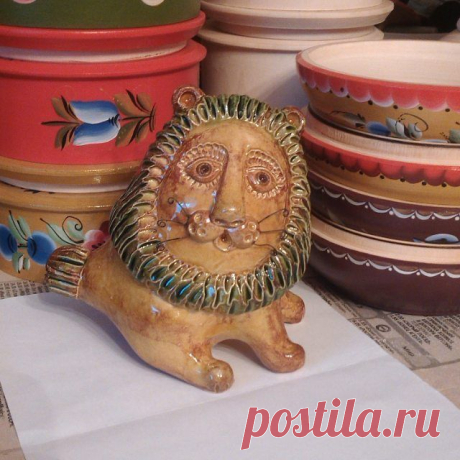 Пополнение коллекции :)
Лёва от мастерской Петровская игрушка.

#Лёва #коллекция #ПетровскаяИгрушка #свистулька #керамика #глина  #ручнаяработа #даниламастер #rospiskostroma #роспись #Кострома #костромскаяроспись #ремесло #handmade #handpainted #art #paint #presents #костромскойбукет #followme #follow
