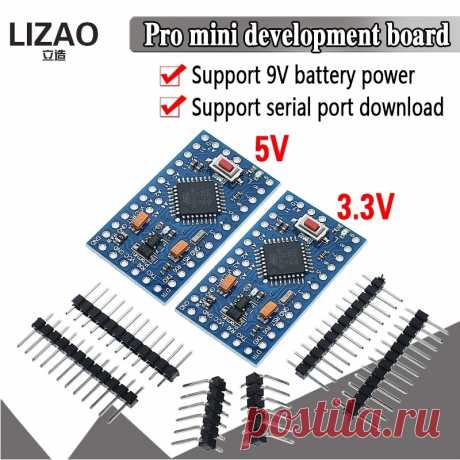 US $1.57 25% СКИДКА|ATMEGA328P Pro Mini 328 Mini ATMEGA328 5 В/16 МГц ATMEGA328 3,3 В 8 МГц для макетной платы Arduino|Интегральные схемы|   | АлиЭкспресс Покупай умнее, живи веселее! Aliexpress.com