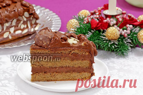 Кофейный торт с шоколадным кремом рецепт с фото, как приготовить на Webspoon.ru