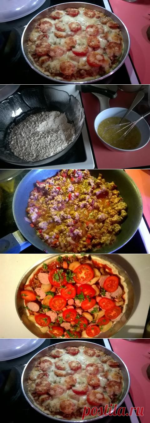 Простейшее тесто для пиццы | 4vkusa.ru