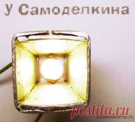 Отражатель-радиатор для светодиода