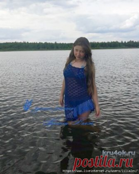 Ассиметричный сарафан крючком Работа Натали Вояж: Дневник группы «ВЯЖЕМ ПО ОПИСАНИЮ»: Группы - женская социальная сеть myJulia.ru