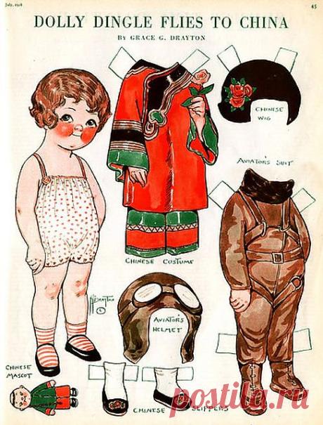 Boneca de papel / Paper doll | Flickr - Photo Sharing!