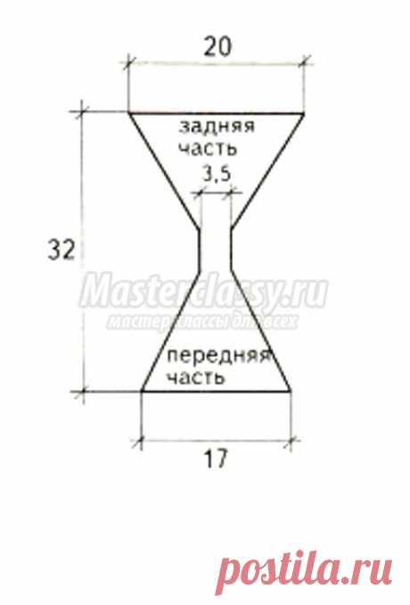 Детский купальник, вязаный крючком. Схема и описание