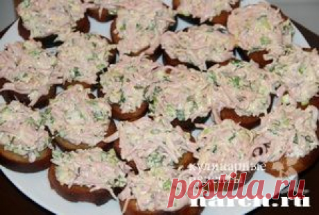 Бутерброды с колбасой “Докторские” | Харч.ру - рецепты для любителей вкусно поесть