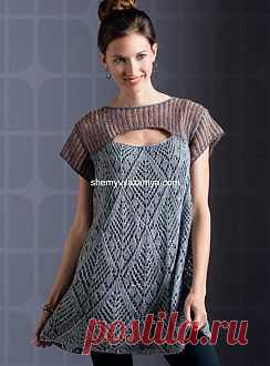 Туника с ажурной нижней деталью Tuscany Lace