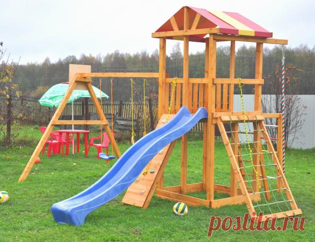 Детские площадки для дачи: выбираем качество и безопасность