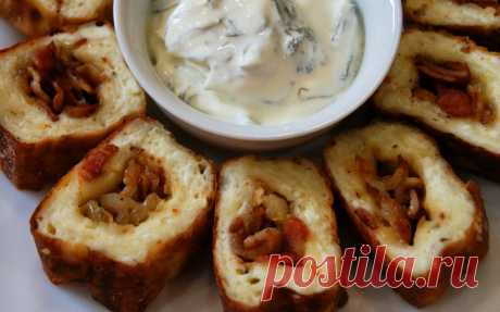 Сырник с беконом
