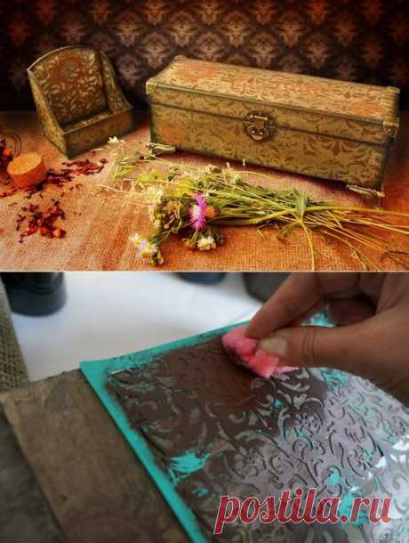 Декоративные коробочки в технике декупаж. Мастер-класс по декупажу