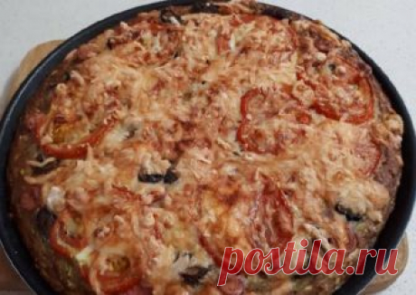 Кабачковая пицца Автор рецепта Ирина Шапира(Факторович) - Cookpad