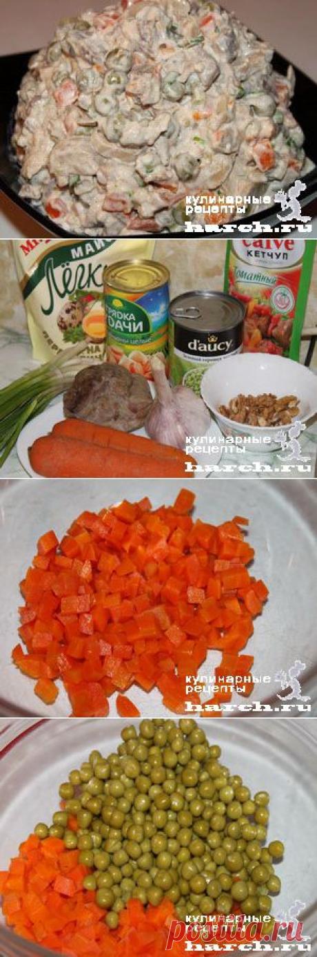 Салат с говядиной «Грузинский»