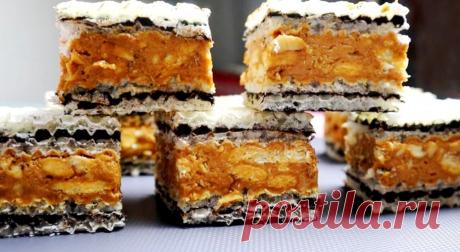 Торт «Сникерс» без выпечки + видео &amp;raquo; Женский Мир