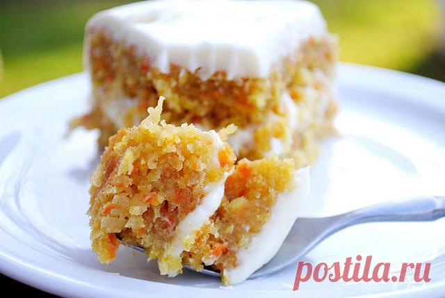 Морковный пирог просто прекрасен!!! — Вкусные рецепты