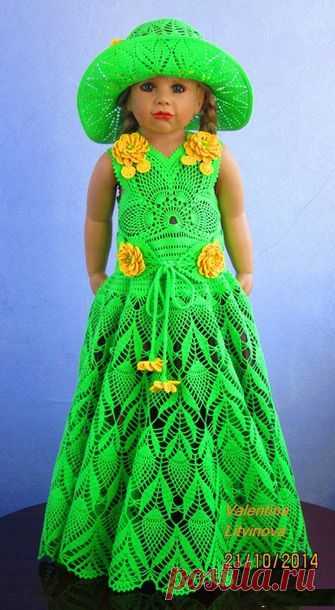 Авторская модель от Валентины Литвиновой «Модница — егоза». | Красивое вязание