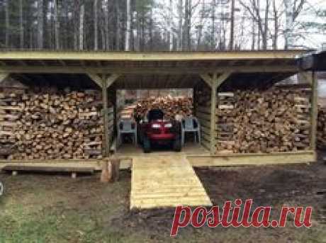 Firewood & Lawn Equipment storage