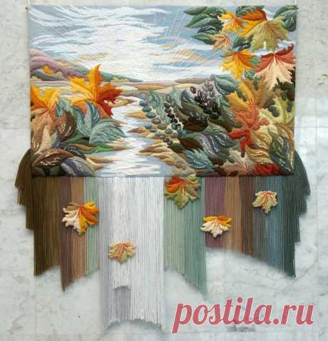 Живопись шерстью
