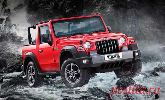 Внедорожник Mahindra Thar 2 поколения 2020-2021 года