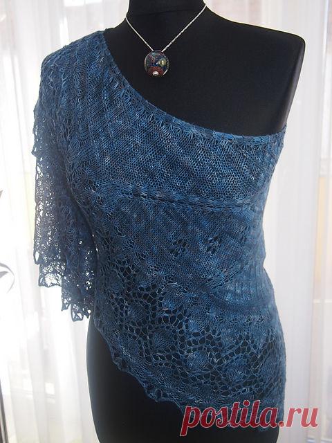 Ажурная шаль Isola - Вяжи.ру