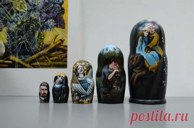 Васнецов Виктор укладки куклы матрешка гнездования бабушки | Etsy