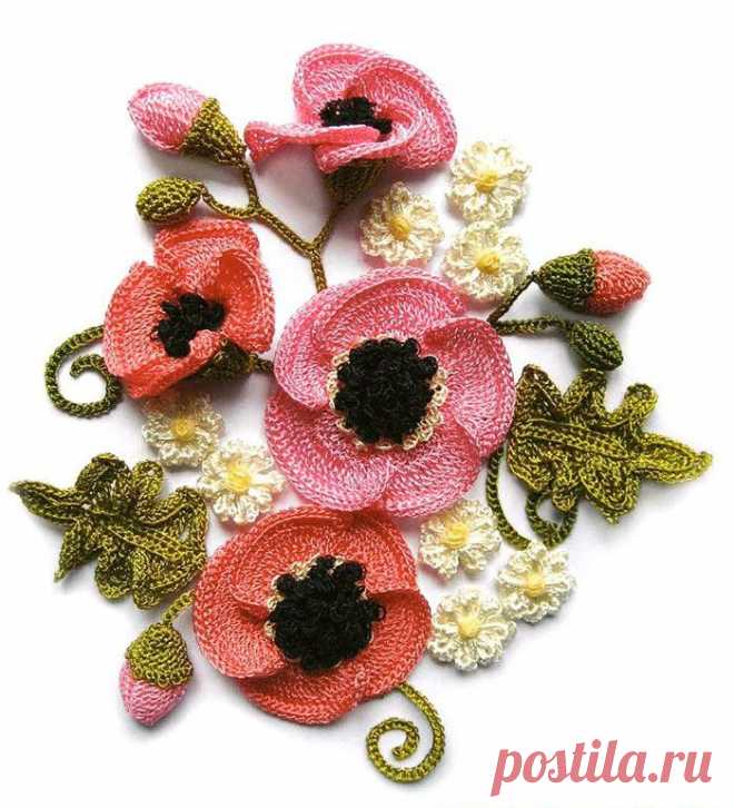 Share Knit and Crochet: Crochet Poppies