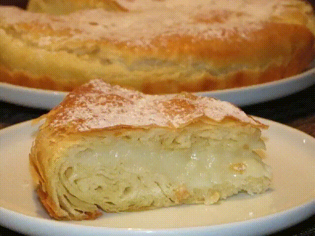 Прекрасная идея к чаю, пирог 