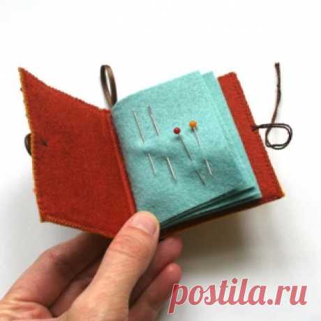 Чудесная идея для игольницы