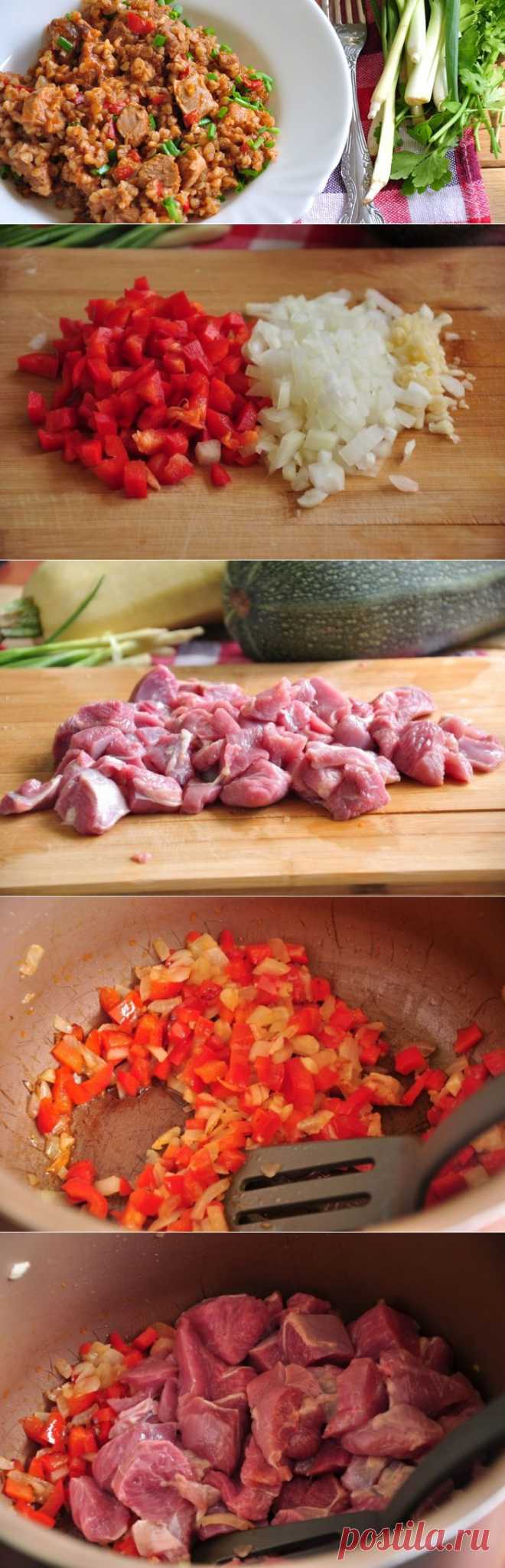 Гречки по-купечески с индейкой в мультиварке — Вкусные рецепты