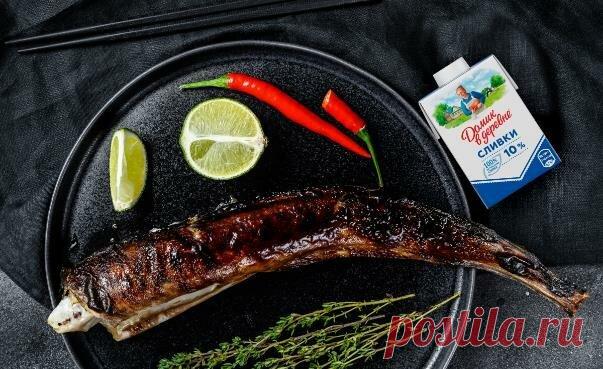 Готовим рыбу в соево-сливочном соусе, которая на вкус как ваши любимые креветки | Готовим #ДомаВкусно с продуктами «Домик в деревне» | Яндекс Дзен