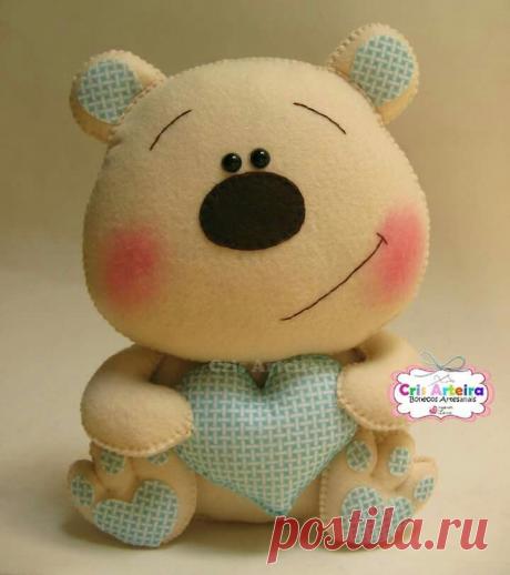 Pin de MIA PALOMA BARRERA em OSOS MELOSOS | Tecidos artesanais de feltro, Trabalhos manuais, Feltro 12/nov/2017 - MIA PALOMA BARRERA encontrou este Pin. Encontre (e salve!) seus próprios Pins no Pinterest.