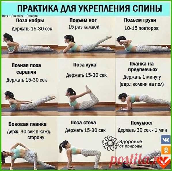 Уделите своей спине всего несколько минут в день!