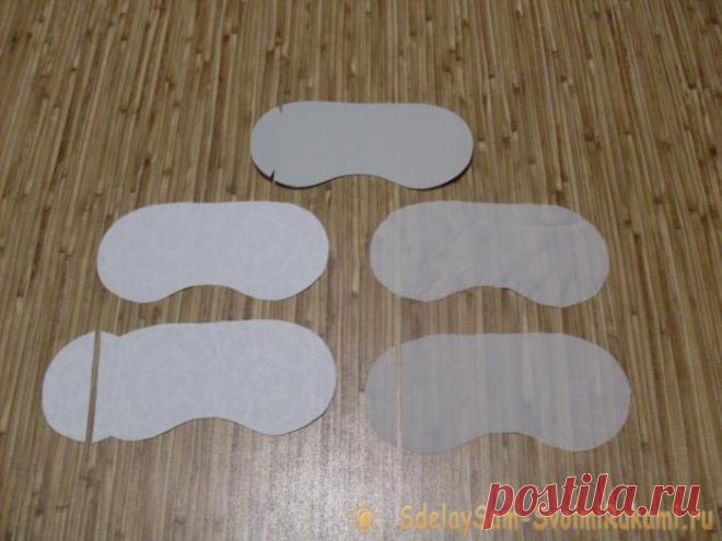 Шьём маску для сна