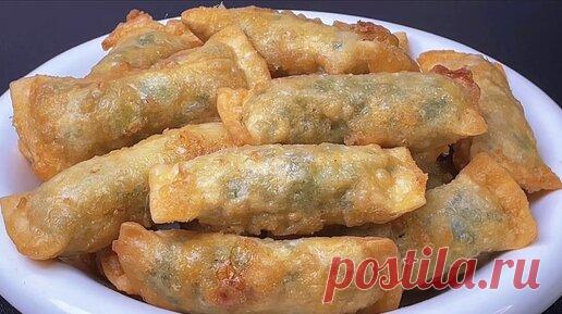 МУКА+КИПЯТОК! Я НЕ УСТАЮ ИХ ГОТОВИТЬ. ТАКОЕ ПРИГОТОВЛЕНИЕ НЕ ВИДЕЛИ. Лучше чем пицца и чебуреки | Galiya Gotovit | Дзен