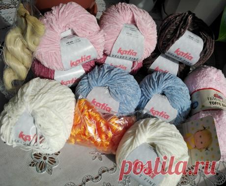 пряжа. нитки. фурнитура. крючок. Katia "Velvet Fine". волосы для куклы. Himalaya "Toffe Baby"
#Вязанаяигрушка #вязание #вязанаяжизнь #амигурумиигрушка. #наборпряжи #пряжа #нитки #фурнитура #крючок #KatiaVelvetFine #волосыдлякуклы #HimalayaToffeBaby