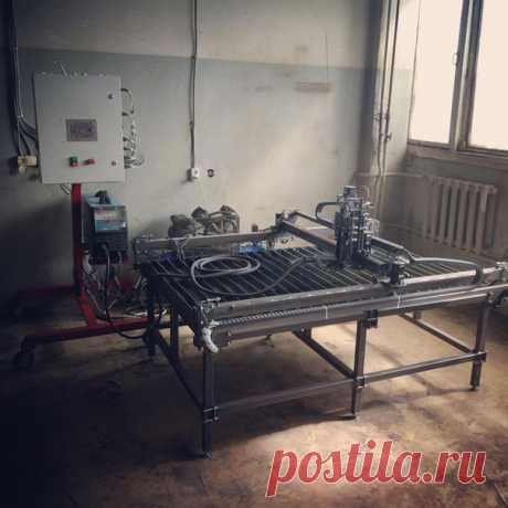 Станок плазменной резки с ЧПУ Автор RedTriton на DRIVE2 #DIY_Идеи #станок #плазморез #diy