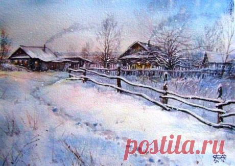 Сергей Морозов зимние пейзажи Художник Сергей Михайлович Морозов родился в Костромской области, в деревне Вакорино Красносельского района. Учился в художественной школе и Красносельском художественном училище художественной обрабо...