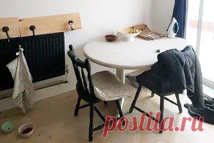 Тиктокерша преобразила комнату своими руками всего за 3,8 тысячи рублей. Тиктокерша по имени Мег Коатс, специализирующаяся на дизайне интерьеров своими руками, сделала контрастный ремонт столовой всего за 60 фунтов стерлингов (3,8 тысячи рублей). Она сама перекрасила стол, стулья, стену, повесила полки, подобрала мелкие элементы декора: декоративные баночки, зелень в горшках.